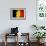 Belgium Flag-igor stevanovic-Framed Art Print displayed on a wall