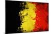 Belgium Flag-igor stevanovic-Mounted Art Print