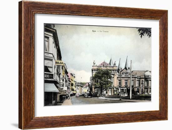 Belgium, Spa Casino 1906-null-Framed Art Print