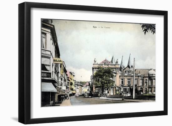 Belgium, Spa Casino 1906-null-Framed Art Print