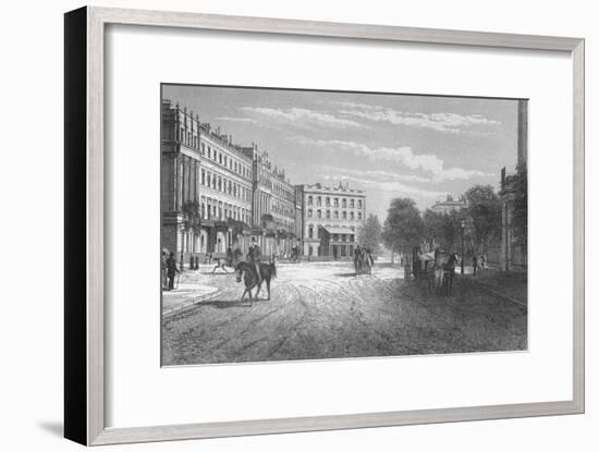 Belgrave Square, Westminster, London, c1850 (1878)-Unknown-Framed Giclee Print