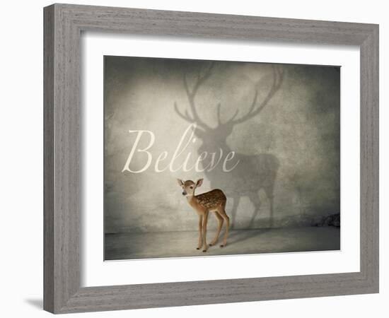 Believe #3-J Hovenstine Studios-Framed Giclee Print
