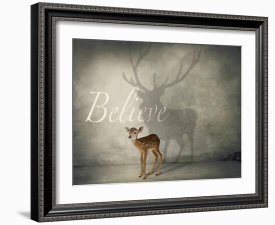 Believe #3-J Hovenstine Studios-Framed Giclee Print