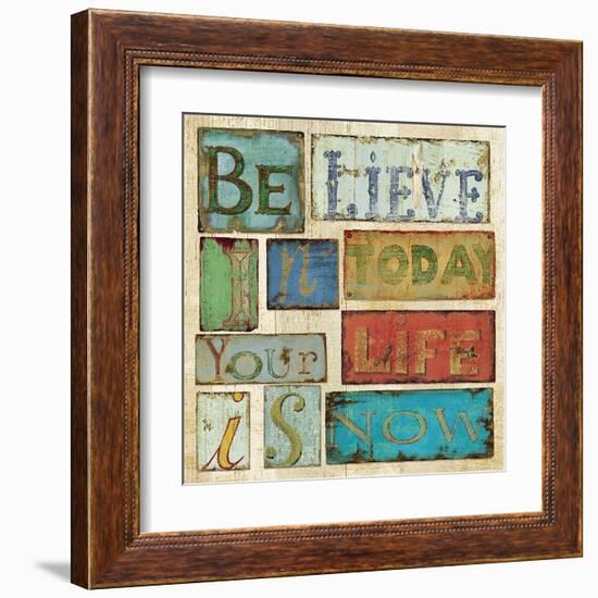 Believe and Hope I-Daphne Brissonnet-Framed Art Print