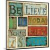 Believe and Hope I-Daphne Brissonnet-Mounted Giclee Print