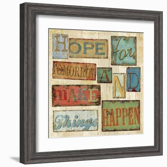 Believe and Hope II-Daphne Brissonnet-Framed Art Print