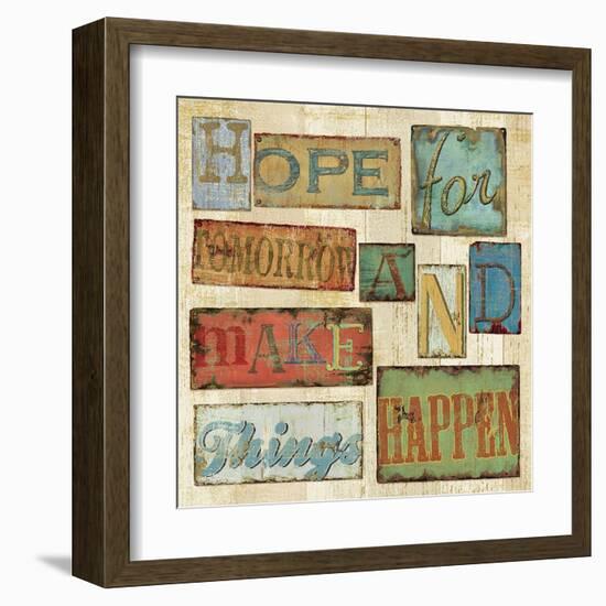 Believe and Hope II-Daphne Brissonnet-Framed Art Print