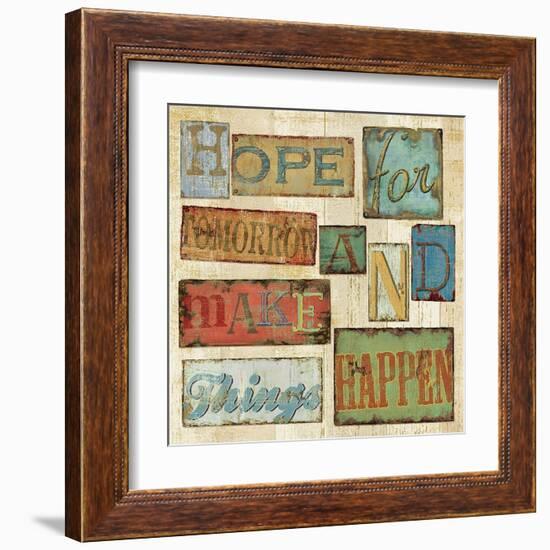 Believe and Hope II-Daphne Brissonnet-Framed Art Print