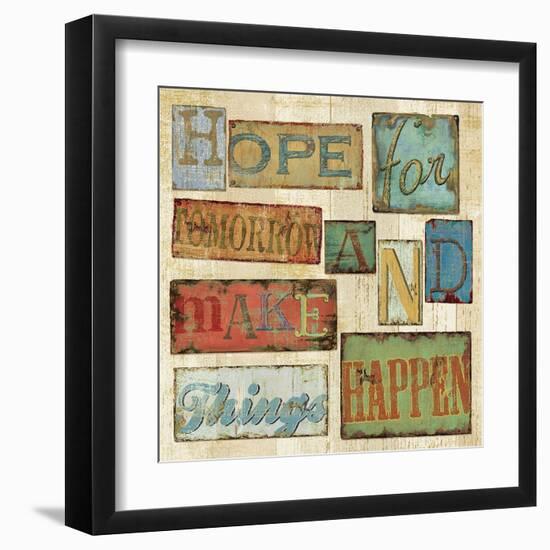 Believe and Hope II-Daphne Brissonnet-Framed Art Print