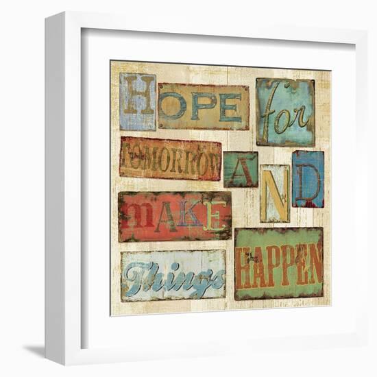 Believe and Hope II-Daphne Brissonnet-Framed Art Print