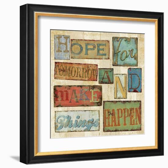 Believe and Hope II-Daphne Brissonnet-Framed Art Print