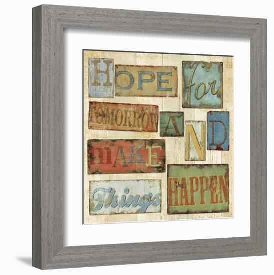 Believe and Hope II-Daphne Brissonnet-Framed Giclee Print