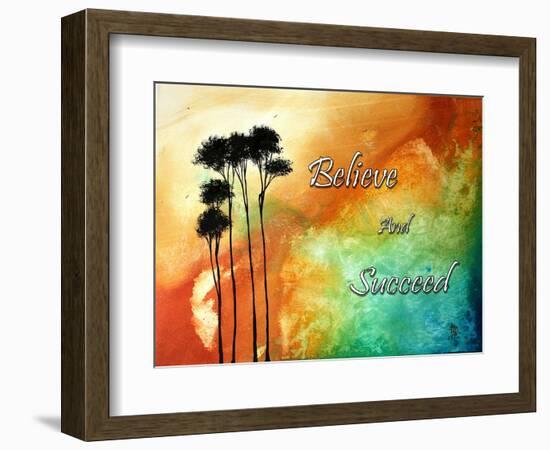 Believe and Succeed-Megan Aroon Duncanson-Framed Art Print