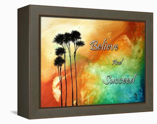 Believe and Succeed-Megan Aroon Duncanson-Framed Stretched Canvas