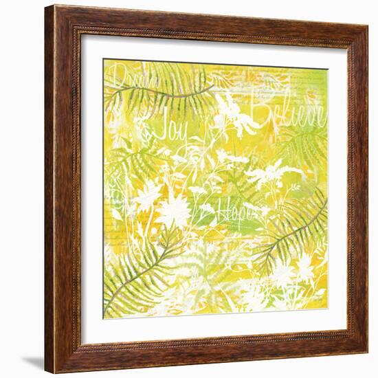 Believe Forrest Ferns-Bee Sturgis-Framed Art Print