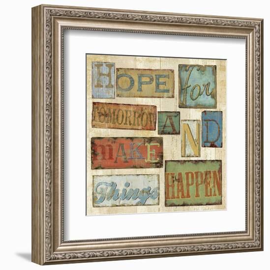 Believe & Hope II-Daphné B-Framed Art Print