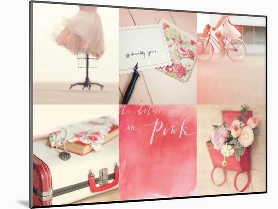 Believe in Pink-Mandy Lynne-Mounted Art Print