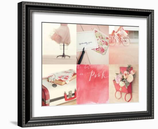 Believe in Pink-Mandy Lynne-Framed Art Print