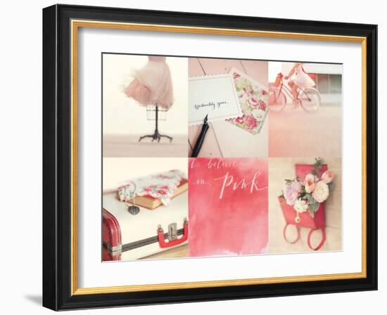 Believe in Pink-Mandy Lynne-Framed Art Print