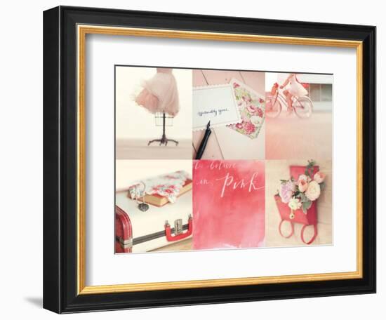 Believe in Pink-Mandy Lynne-Framed Art Print