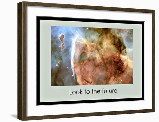 Believe in the Future-null-Framed Giclee Print