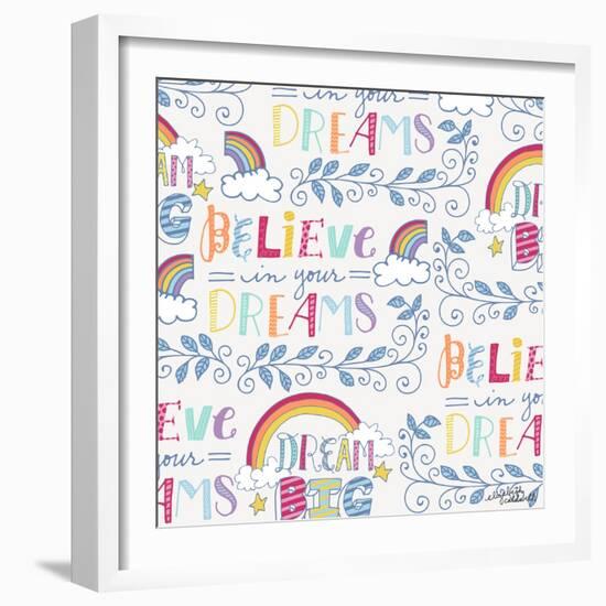 Believe in Your Dreams-Elizabeth Caldwell-Framed Giclee Print