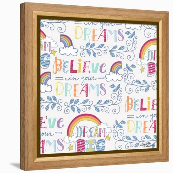 Believe in Your Dreams-Elizabeth Caldwell-Framed Premier Image Canvas