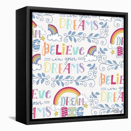 Believe in Your Dreams-Elizabeth Caldwell-Framed Premier Image Canvas