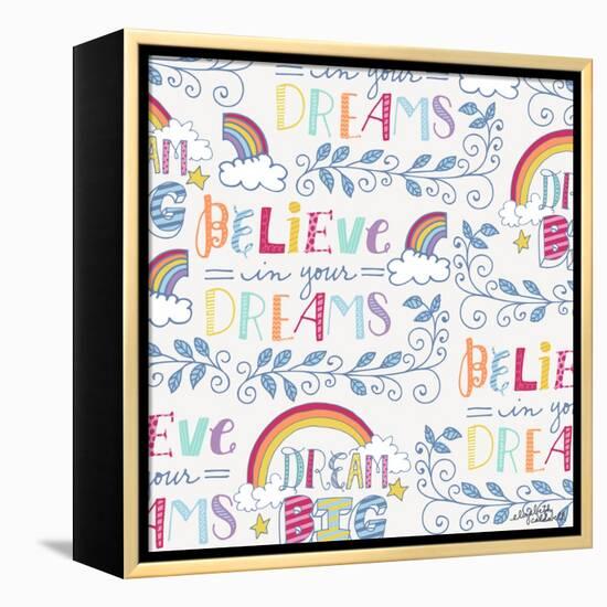 Believe in Your Dreams-Elizabeth Caldwell-Framed Premier Image Canvas