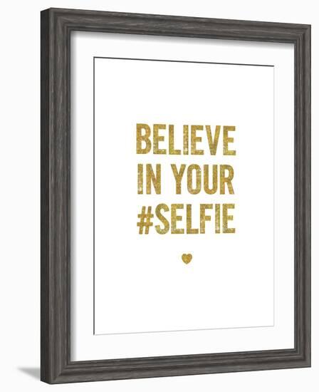 Believe In Your Selfie-Brett Wilson-Framed Art Print