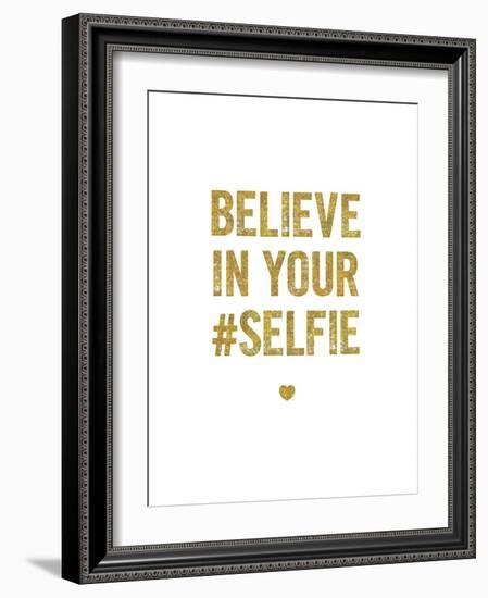 Believe In Your Selfie-Brett Wilson-Framed Art Print