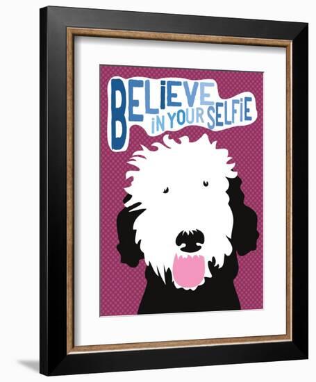 Believe in Your Selfie-Ginger Oliphant-Framed Art Print