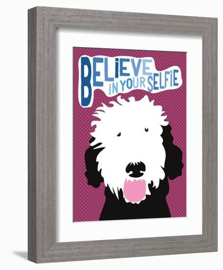 Believe in Your Selfie-Ginger Oliphant-Framed Art Print