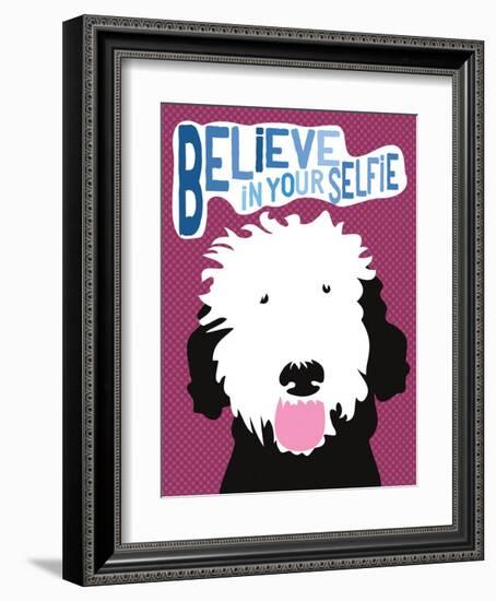 Believe in Your Selfie-Ginger Oliphant-Framed Art Print