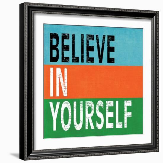 Believe in Yourself II-N. Harbick-Framed Art Print