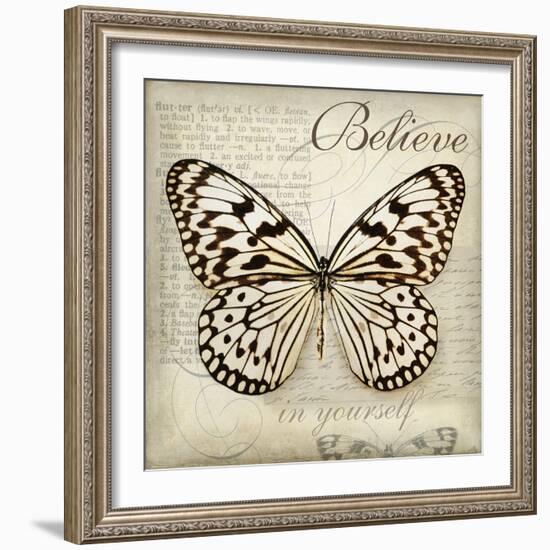 Believe in Yourself-Amy Melious-Framed Art Print