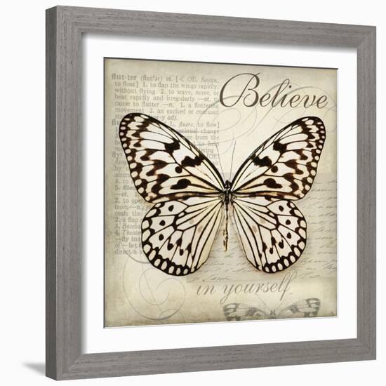 Believe in Yourself-Amy Melious-Framed Art Print