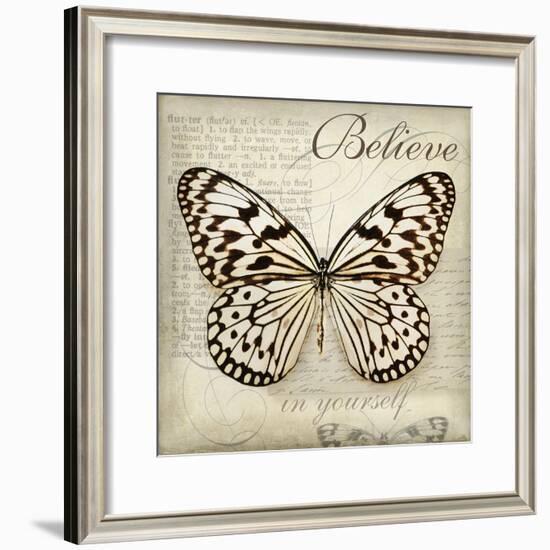 Believe in Yourself-Amy Melious-Framed Art Print