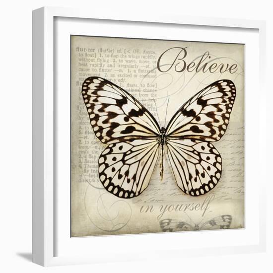 Believe in Yourself-Amy Melious-Framed Art Print