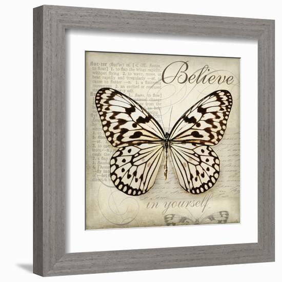 Believe in Yourself-Amy Melious-Framed Art Print