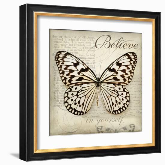 Believe in Yourself-Amy Melious-Framed Art Print