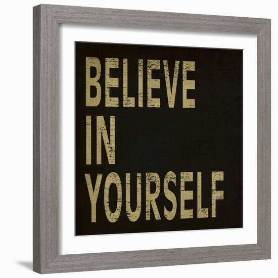 Believe in Yourself-N. Harbick-Framed Art Print