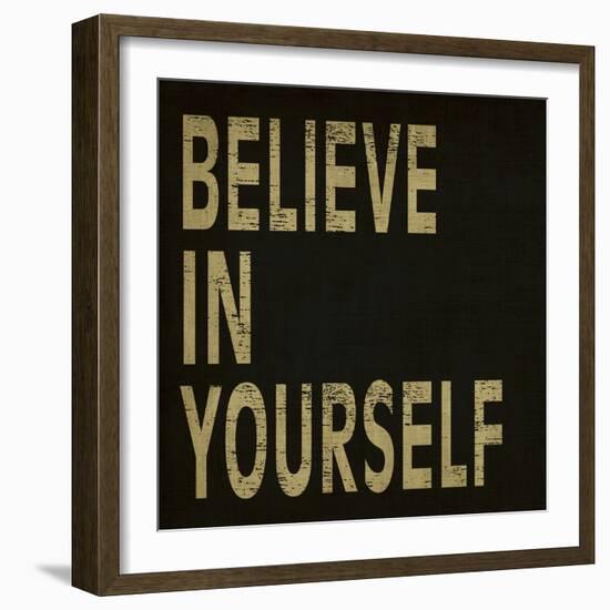 Believe in Yourself-N. Harbick-Framed Art Print