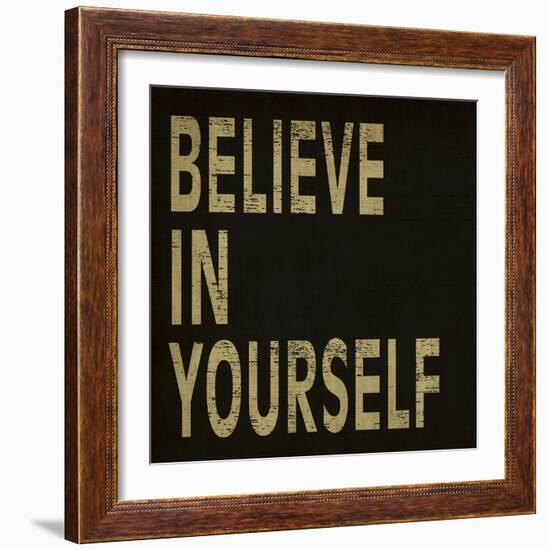 Believe in Yourself-N. Harbick-Framed Art Print