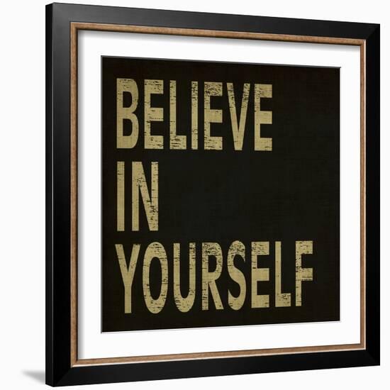 Believe in Yourself-N. Harbick-Framed Art Print