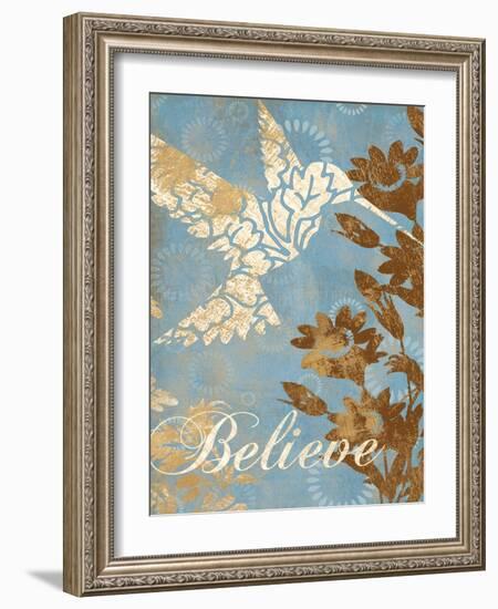 Believe Silhouette-Piper Ballantyne-Framed Art Print