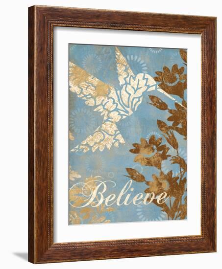 Believe Silhouette-Piper Ballantyne-Framed Art Print