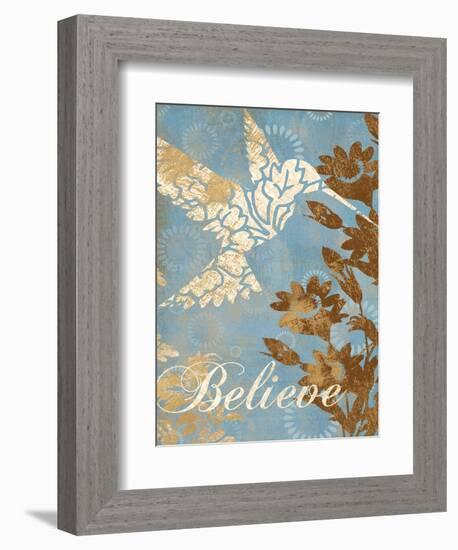 Believe Silhouette-Piper Ballantyne-Framed Premium Giclee Print