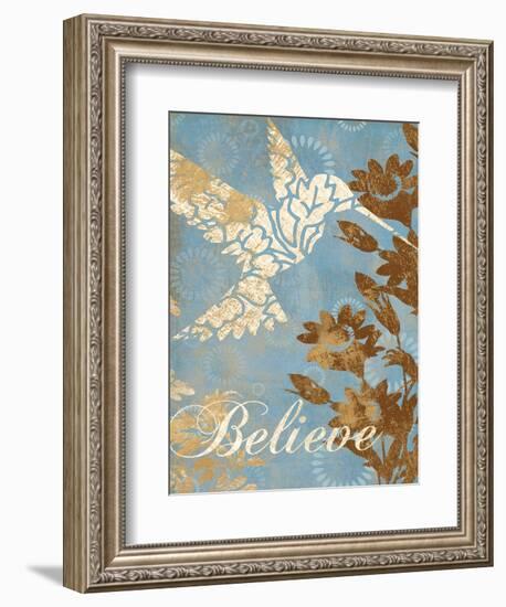 Believe Silhouette-Piper Ballantyne-Framed Art Print