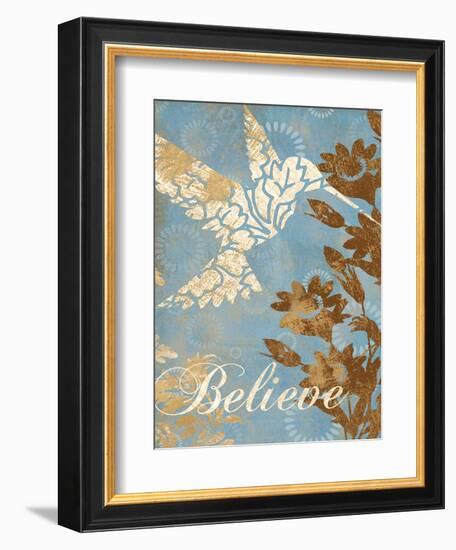 Believe Silhouette-Piper Ballantyne-Framed Art Print